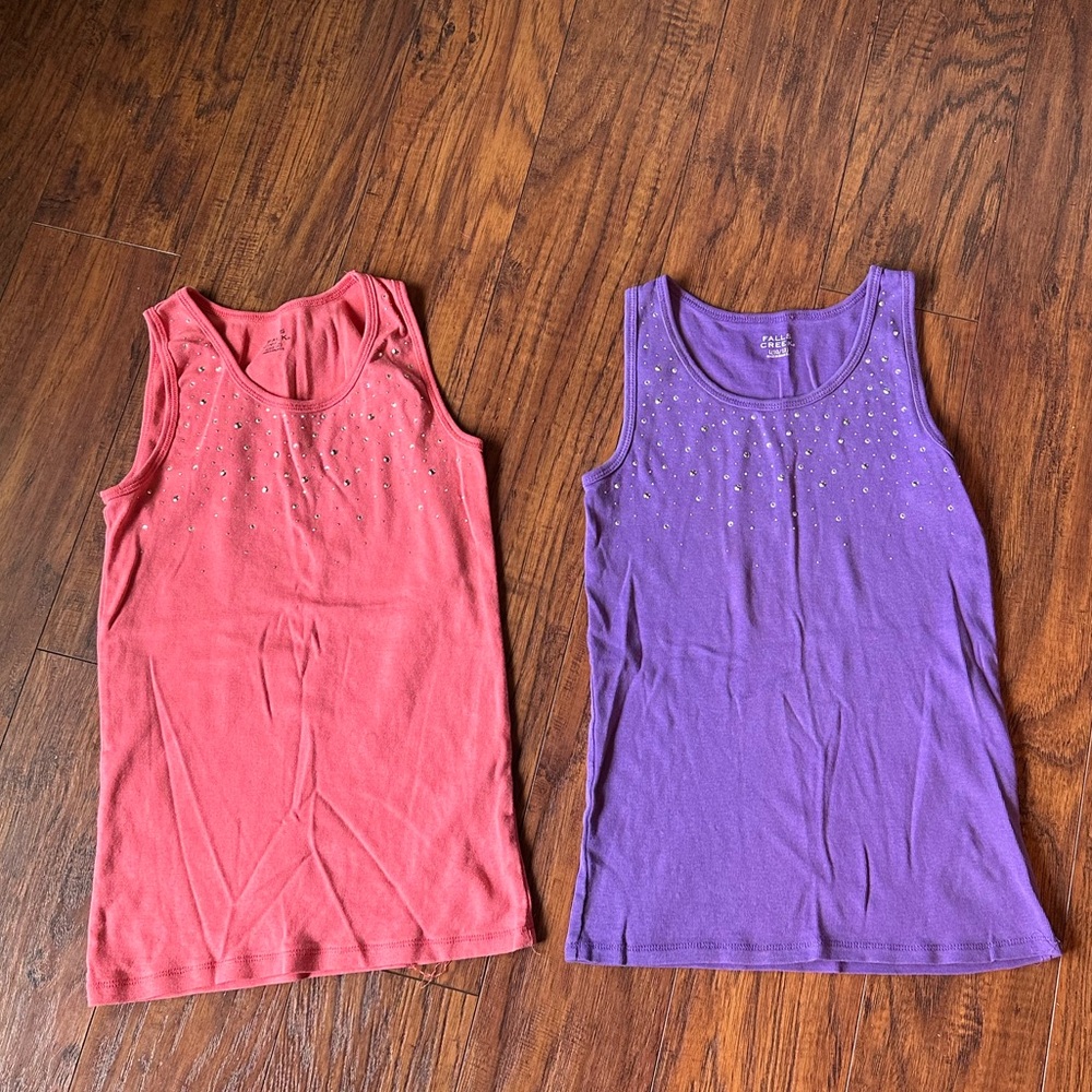 Girls Tank Tops set of 2